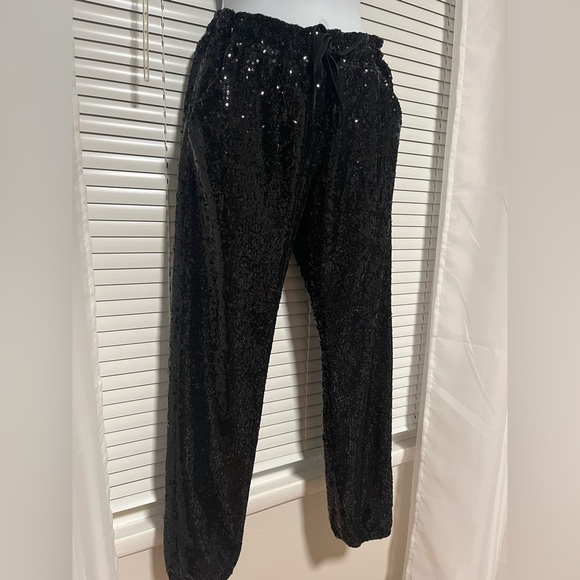 David Learner Sequin Jogger Pants. NWOT! - Picture 3 of 4